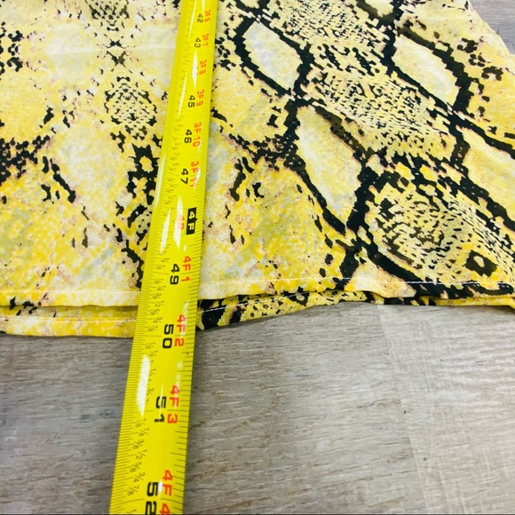 Swim Cover Up -SNAKE SKIN PRINT Size XS - Picture 9 of 11